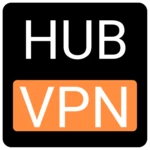 hub vpn: fast unlimited server android application logo